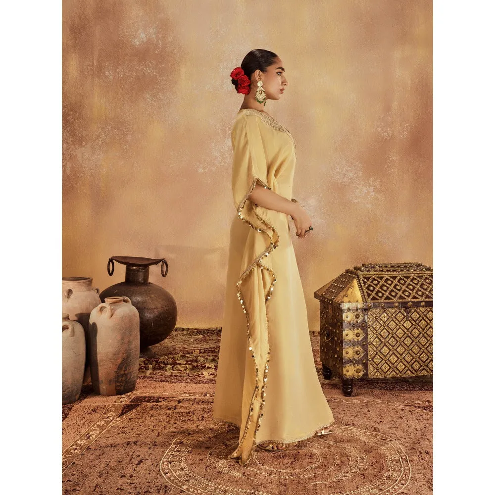 Roze Suhana Kaftan Dress