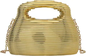 Rungion Trendy Acrylic Handbags for Women Cute Evening Clutch Small Chic Crossbody Shoulder Purses for Party Cocktail