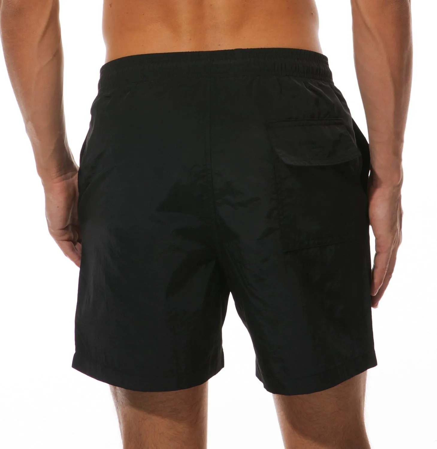 SILKWORLD Men's Swim Trunks Quick Dry Beach Shorts with Pockets