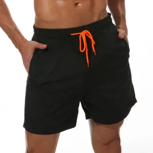 SILKWORLD Men's Swim Trunks Quick Dry Beach Shorts with Pockets