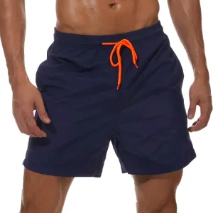 SILKWORLD Men's Swim Trunks Quick Dry Beach Shorts with Pockets