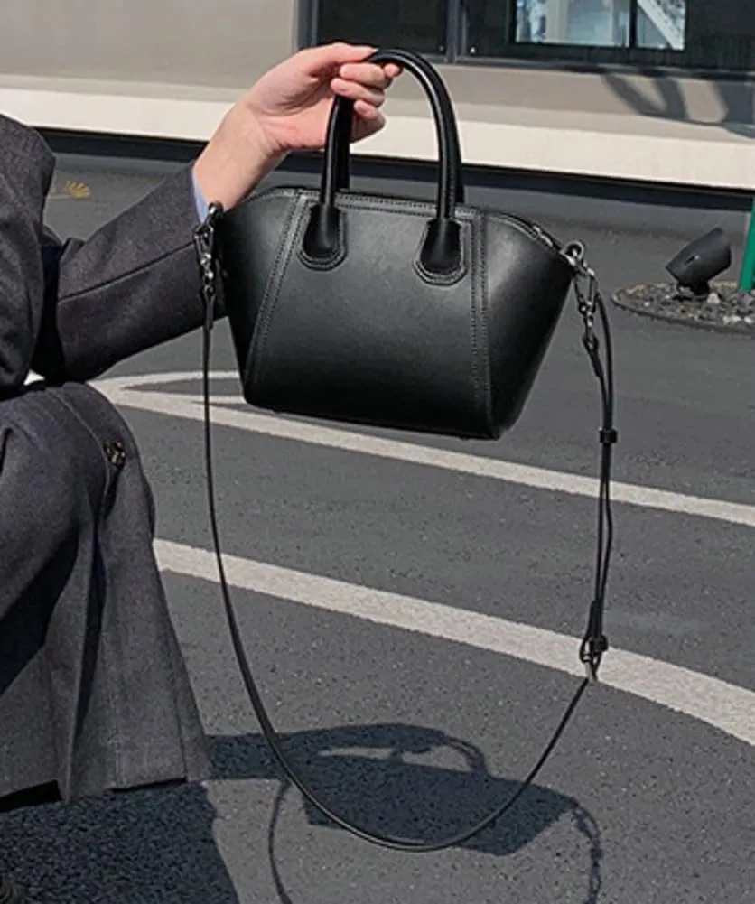 Small Genuine Leather Crossbody Bag for Women Trendy Dumpling Tote Shoulder Purses Ladies Chic Handbags Satchels