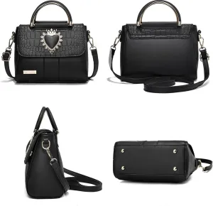 Small Purses for Women,Mini Satchel Crossbody Bag,Women's Elegant Top-Handle Handbags