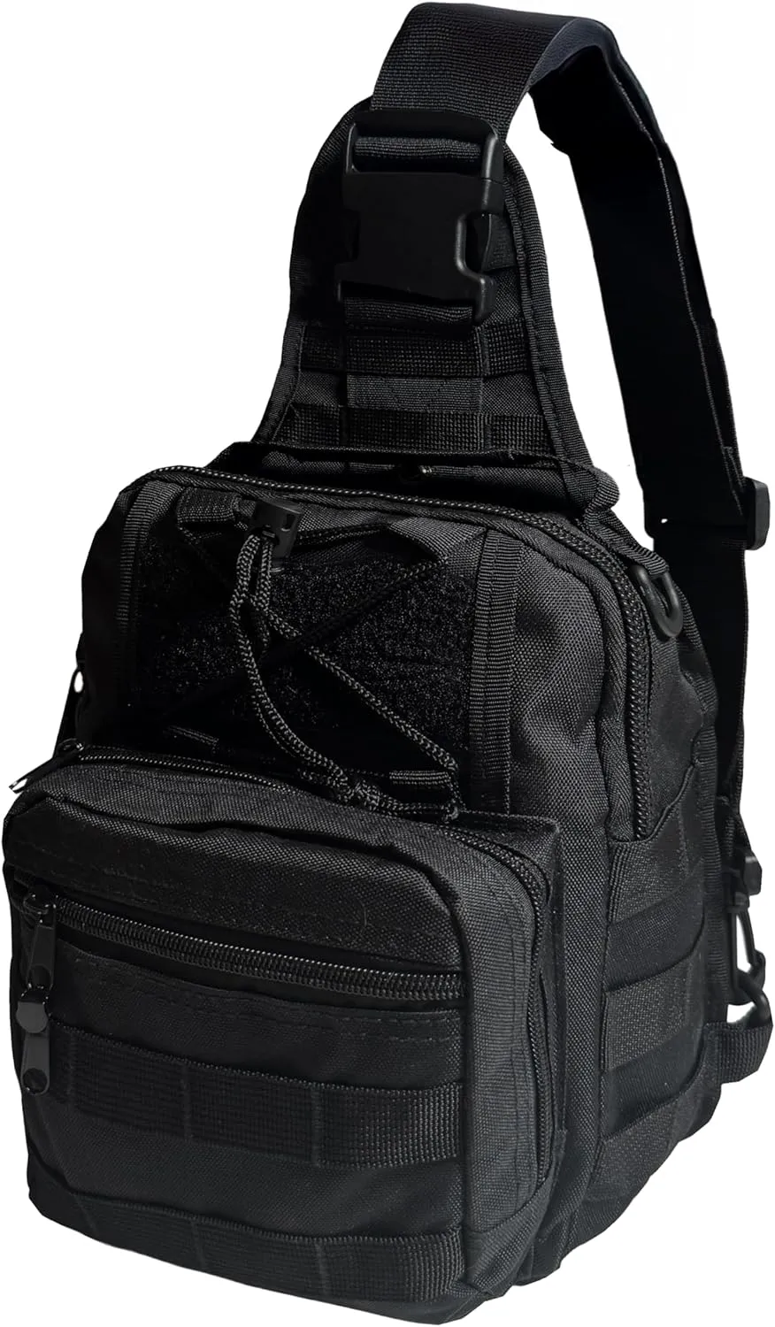 Small Tactical Sling Bag for Men  Durable Crossbody Shoulder Bag, Compact EDC Pack for Everyday Carry, Hiking, Range, Travel, Outdoor Gear, Camping, Hunting, Military, Fishing & Adventure Use