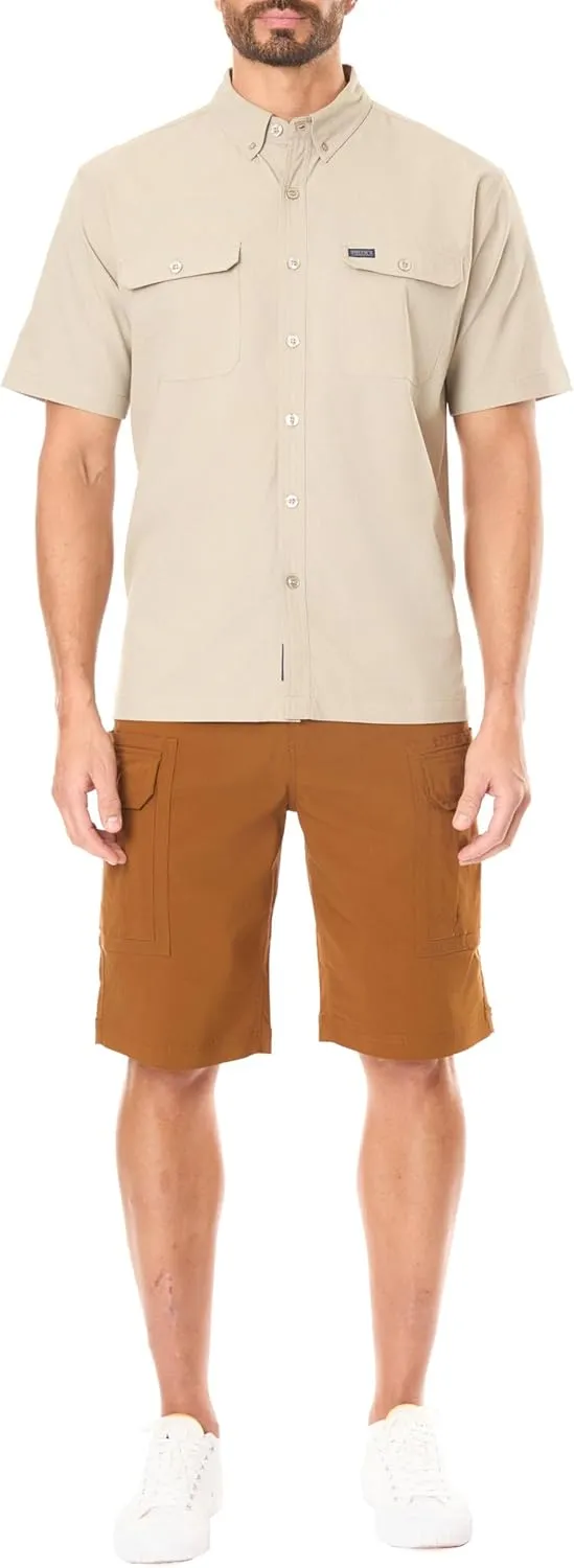 Smith's Workwear Men's Short Sleeve Quick Dry Performance Shirt