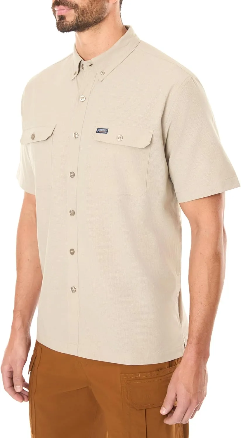 Smith's Workwear Men's Short Sleeve Quick Dry Performance Shirt