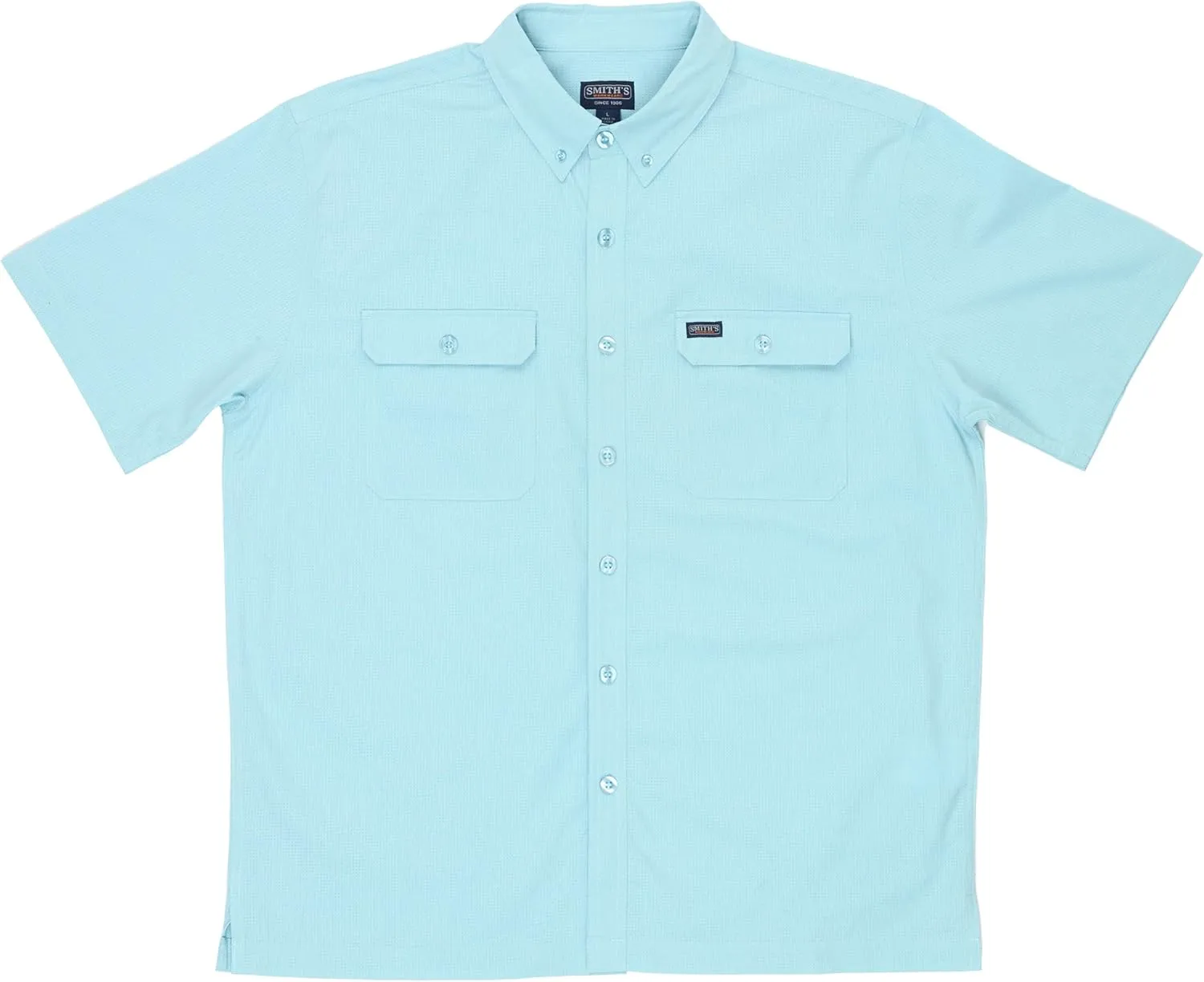 Smith's Workwear Men's Short Sleeve Quick Dry Performance Shirt