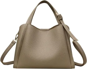 Soft Vegan Leather Bags Womens Versatile Cross Body Bags with Adjustable Straps Elegant Tote Bag for Daily Life