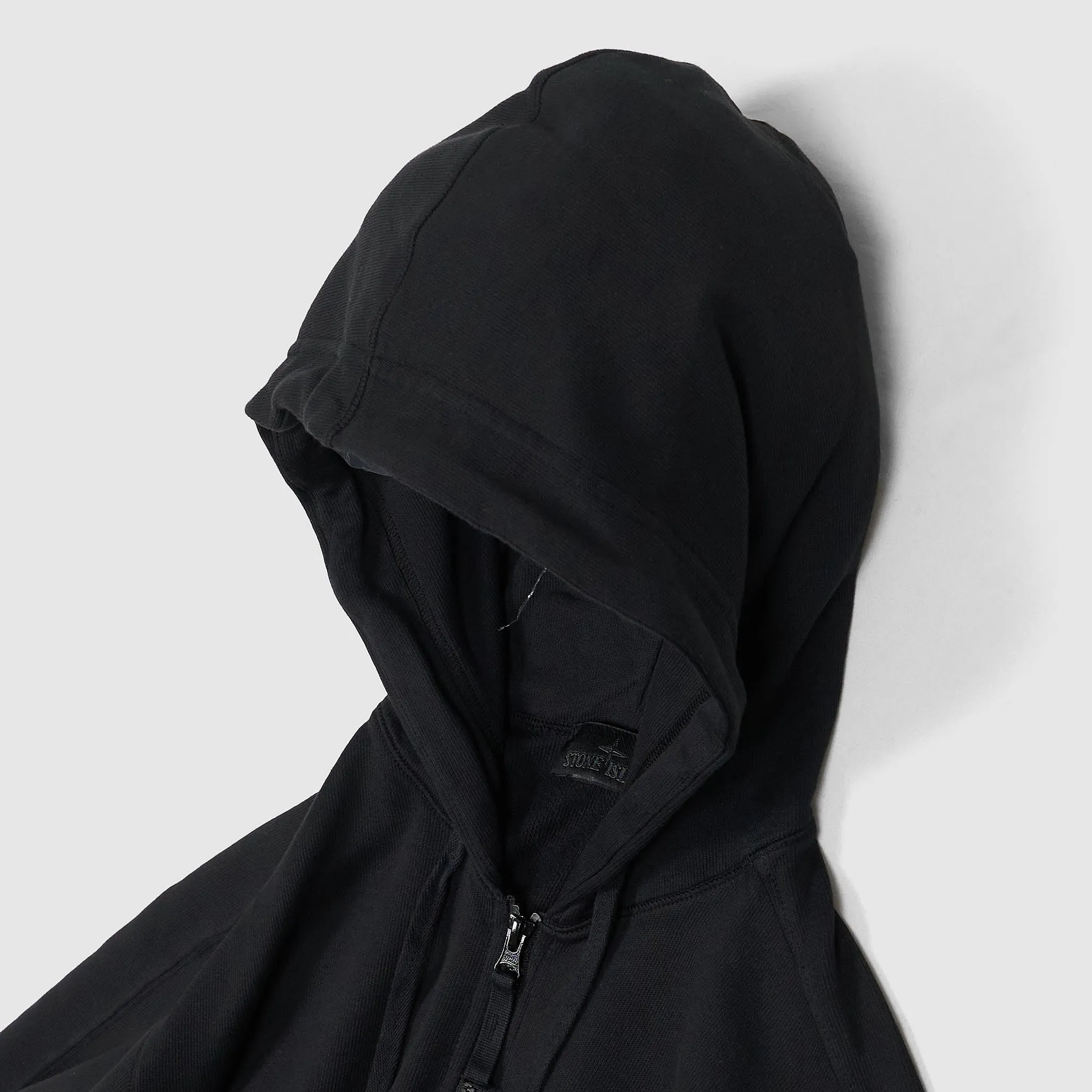 Stone Island Ghost Piece  Plain Hoodie Sweat Jacket