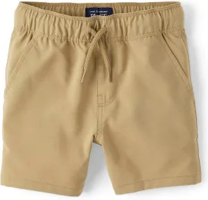 The Children's Place Baby Boys' and Toddler Uniform Quick Dry Jogger Shorts