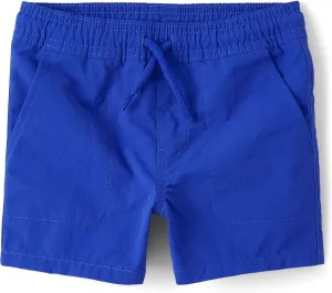 The Children's Place Baby Boys' and Toddler Uniform Quick Dry Jogger Shorts