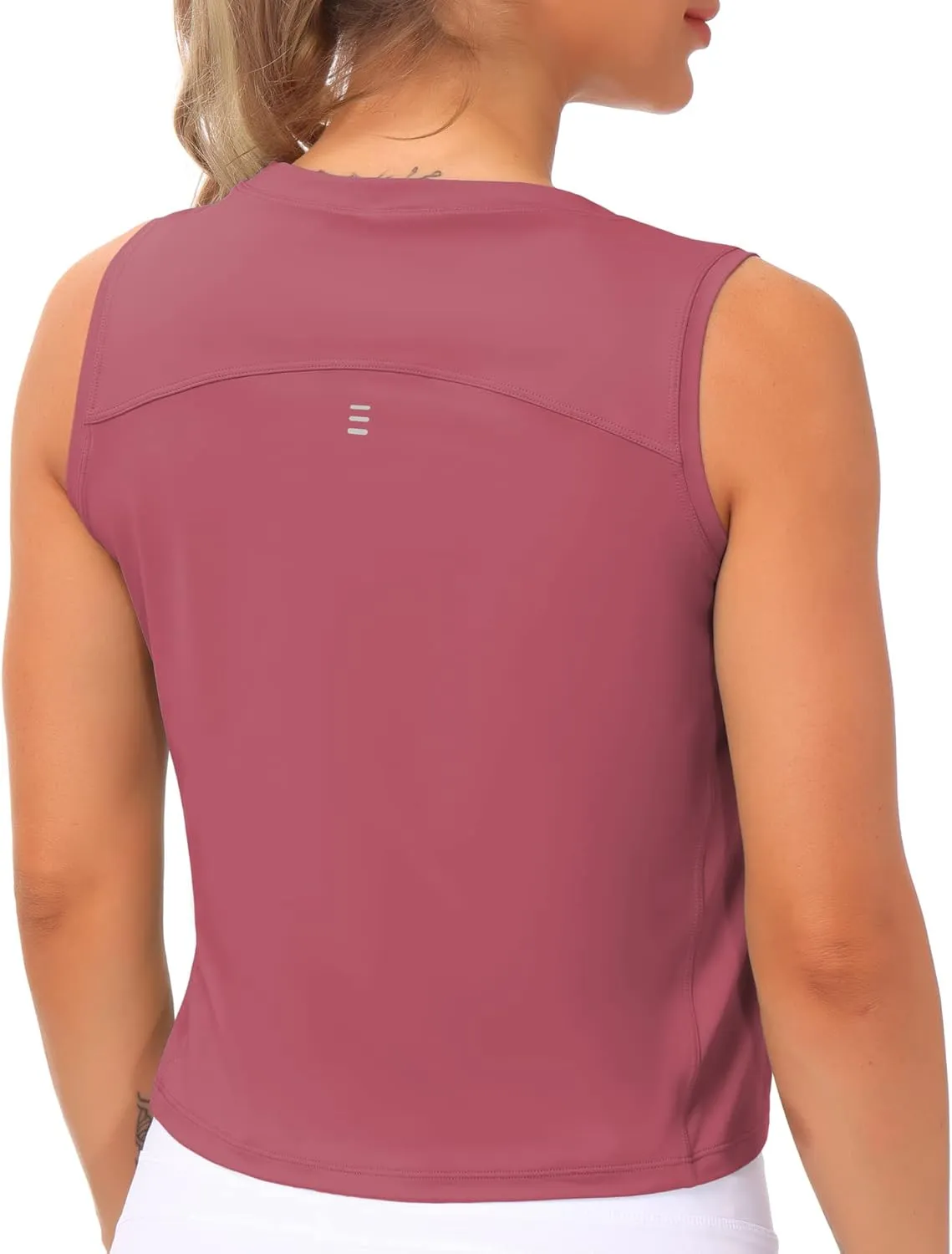 THE GYM PEOPLE Women's Workout Tops in Ice Silk Quick Dry Sleeveless