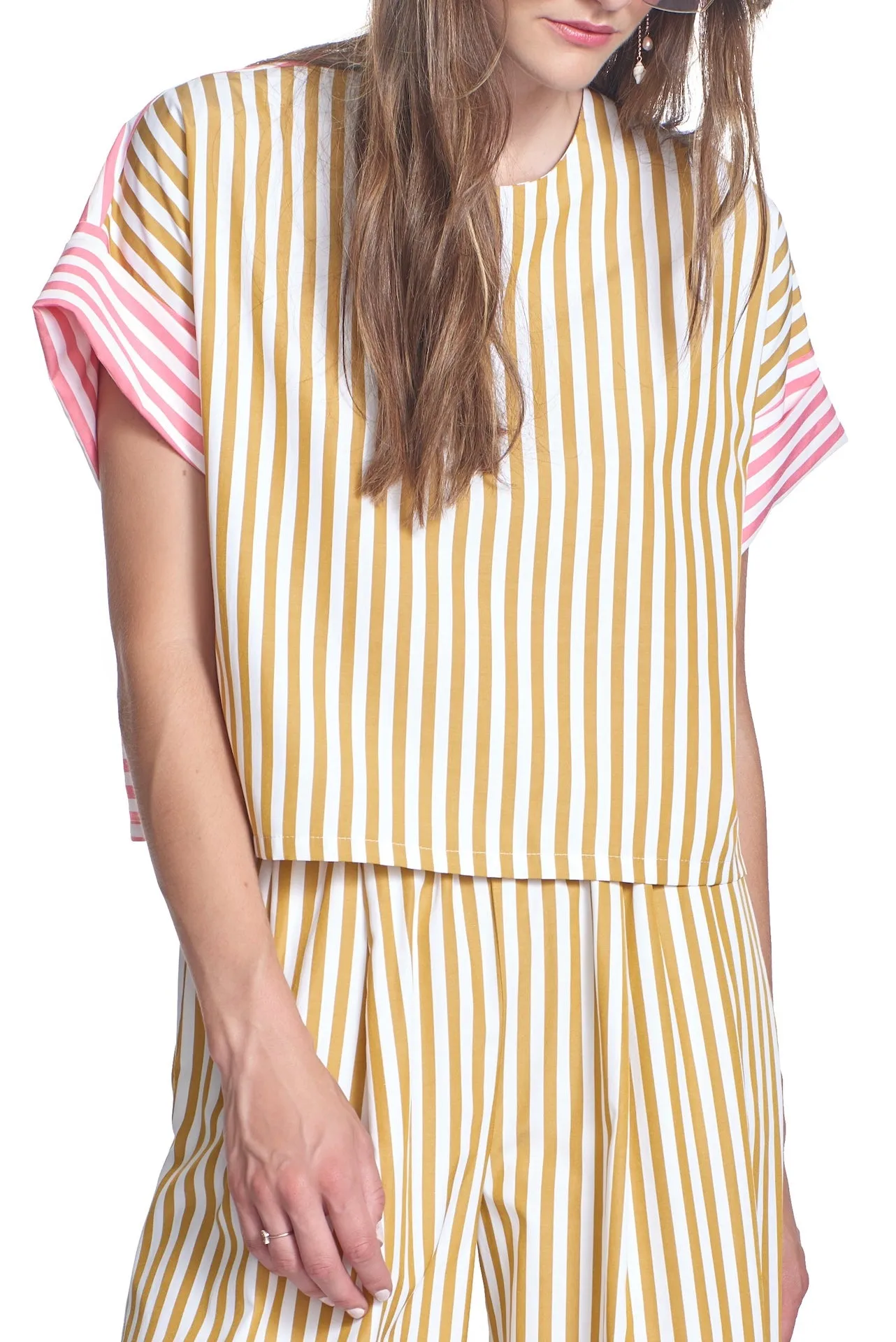 THE JUNI TOP-STRIPE