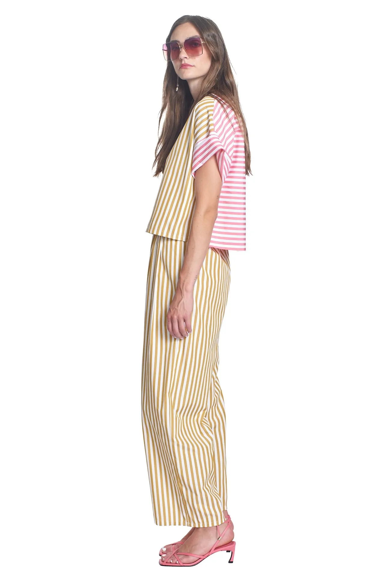 THE JUNI TOP-STRIPE