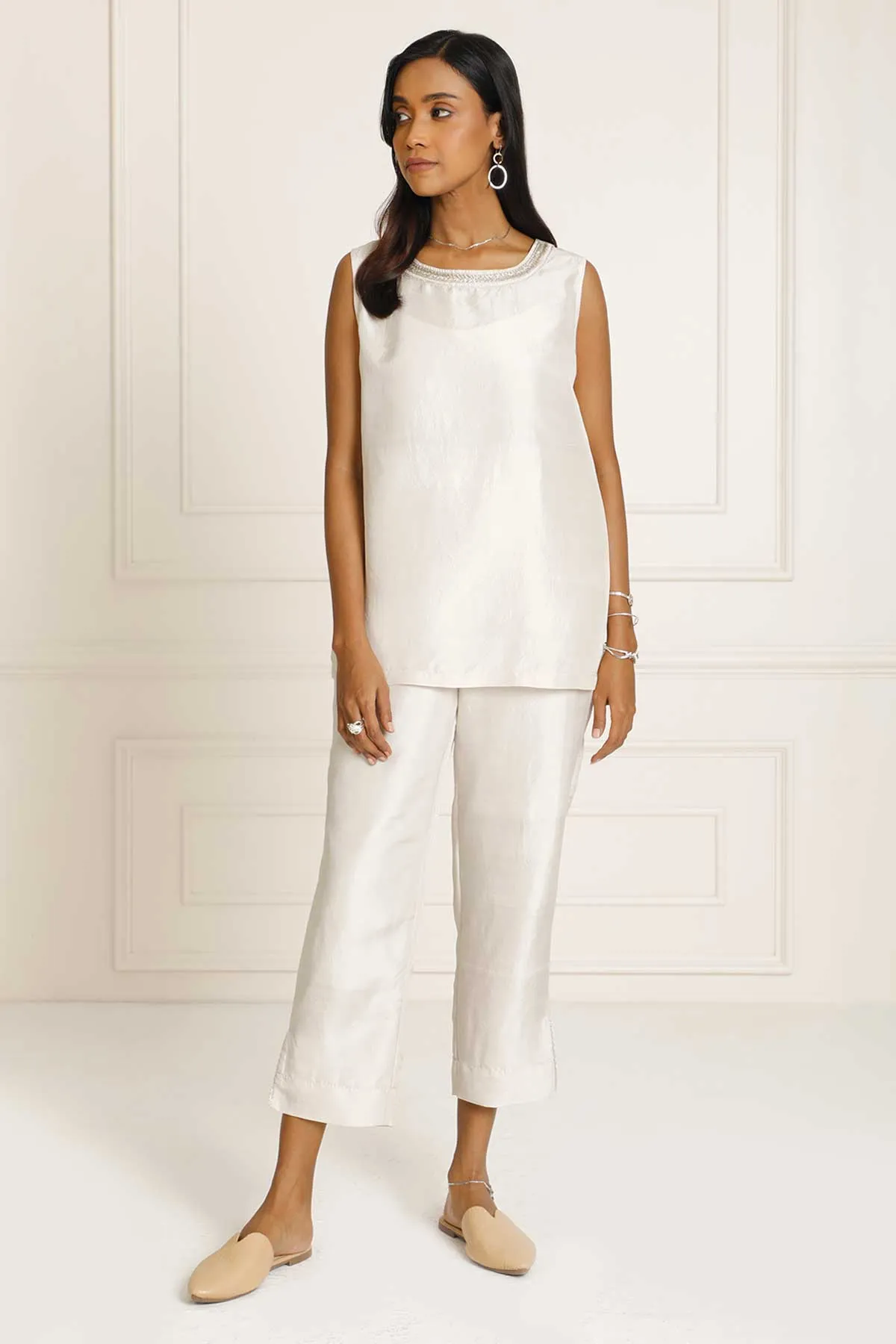 Theia Boat Neck Top