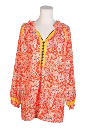 UNBRANDED Women Tunics Regular fit in Orange - 2XL