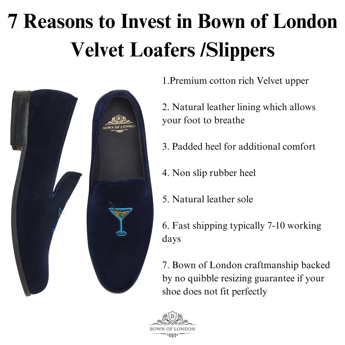 Velvet Loafer/Slipper Shoe Custom