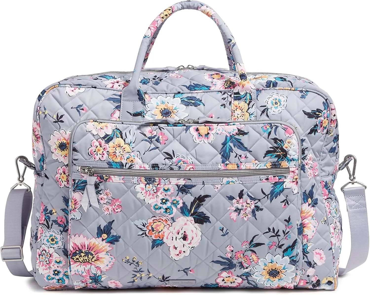Vera Bradley Performance Twill Grand Weekender Travel Bag, Parisian Bouquet