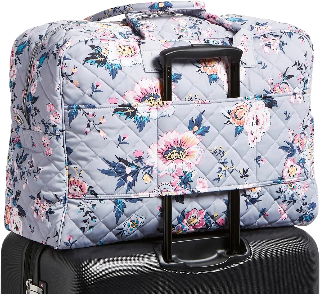 Vera Bradley Performance Twill Grand Weekender Travel Bag, Parisian Bouquet