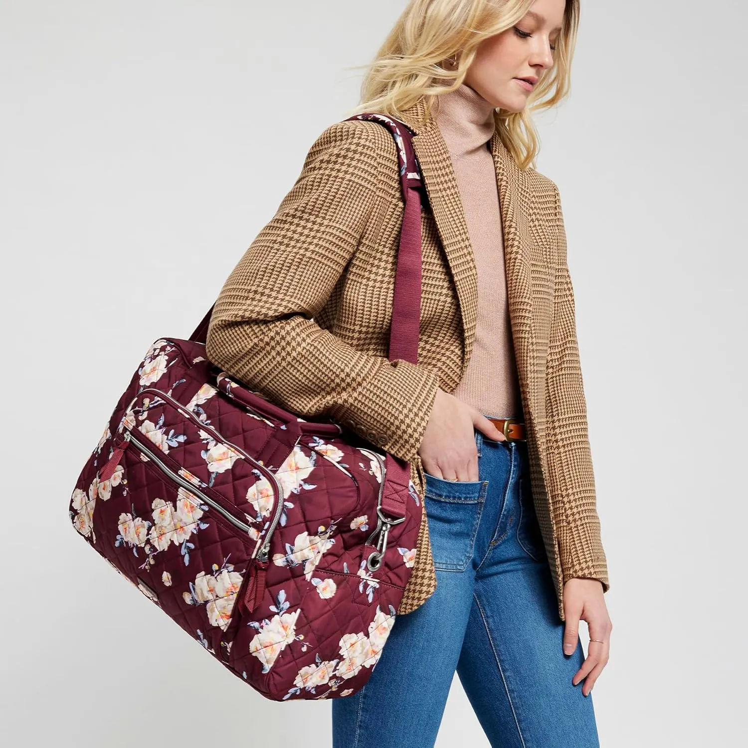Vera Bradley Performance Twill Weekender Travel Bag