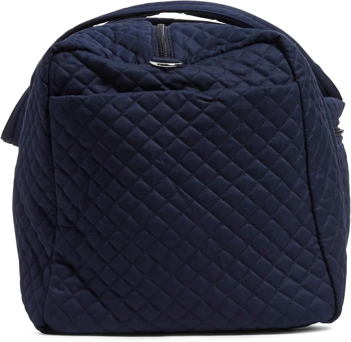 Vera Bradley Women's Cotton Large Travel Duffel Bag, True Navy, One Size
