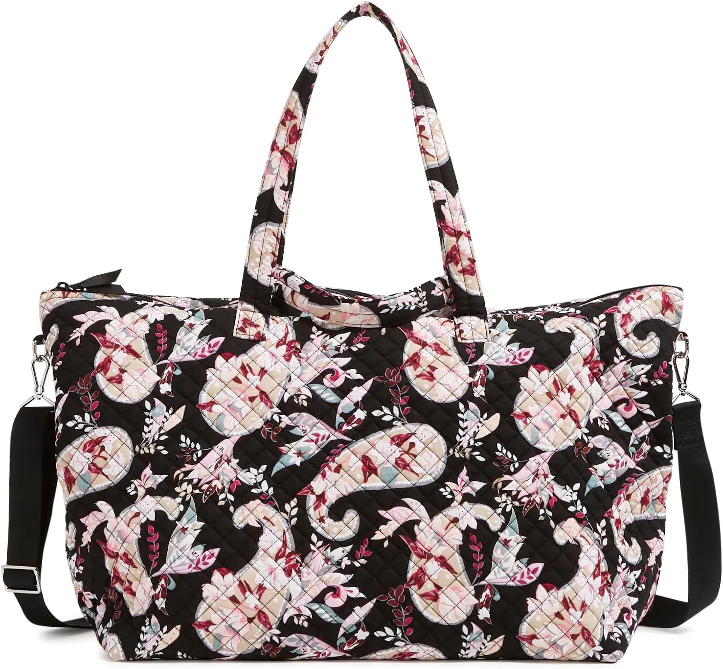 Vera Bradley Women's Cotton Overnight Tote Travel Bag