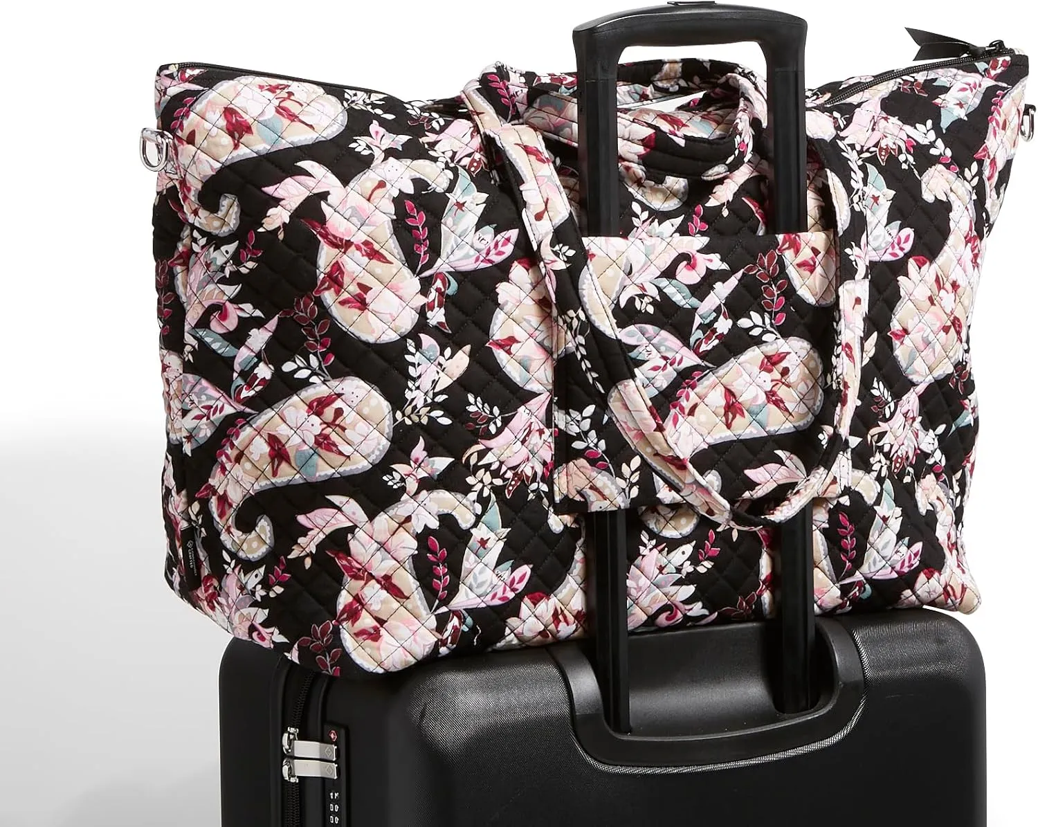 Vera Bradley Women's Cotton Overnight Tote Travel Bag