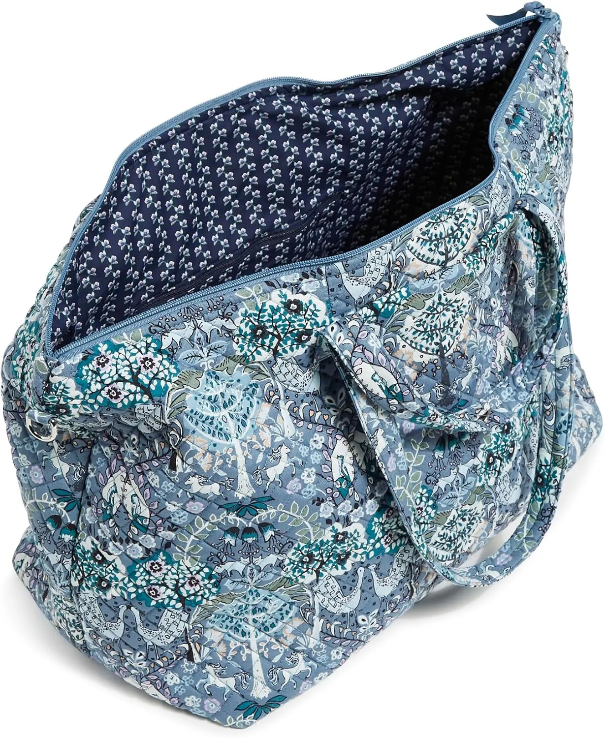 Vera Bradley Women's Cotton Overnight Tote Travel Bag