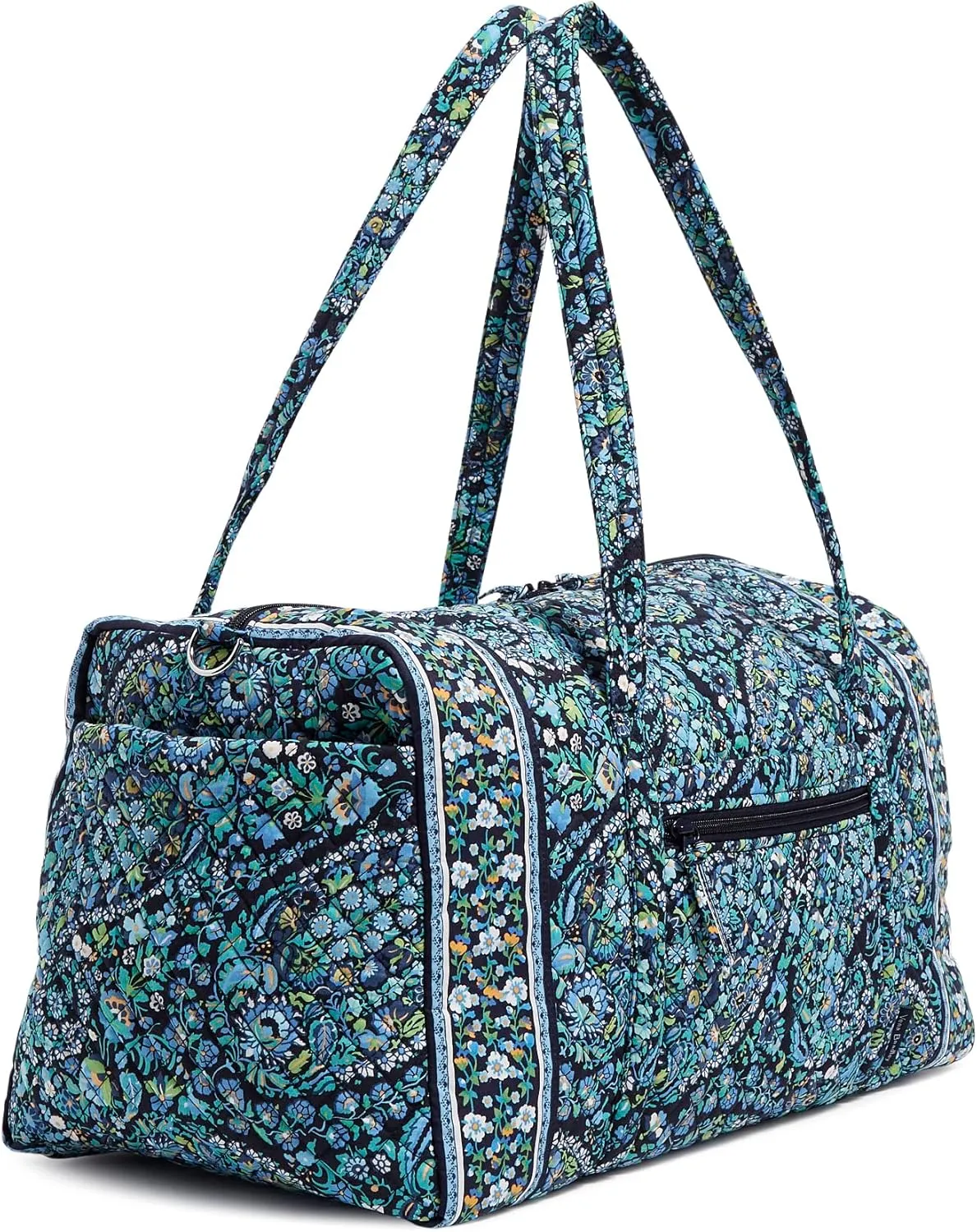 Vera Bradley Women's Large Travel Duffle Bag, Dreamer Paisley-Recycled Cotton, One Size