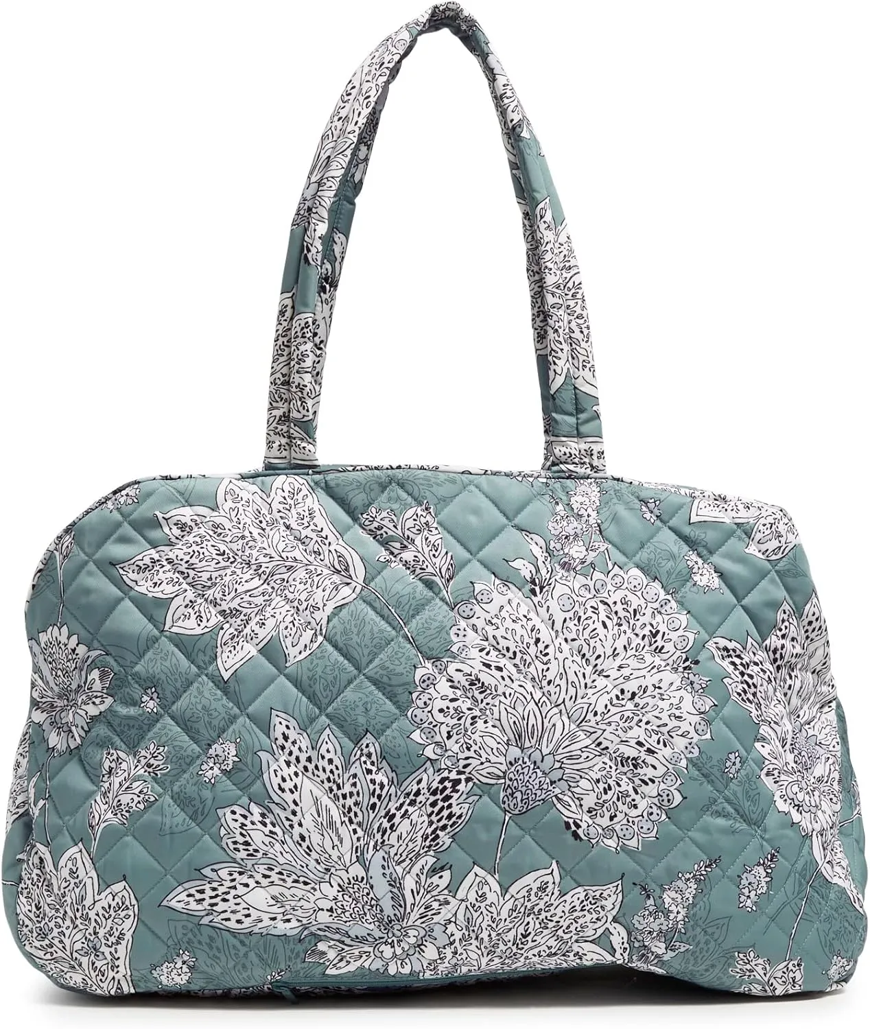 Vera Bradley Women's Performance Twill Grand Weekender Travel Bag, Tiger Lily Blue Oar, One Size