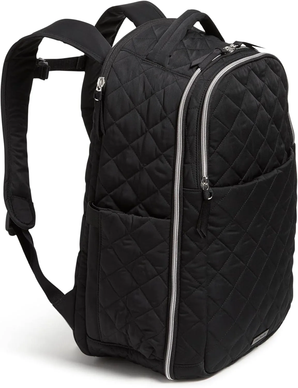 Vera Bradley Women's Performance Twill Travel Backpack Travel Bag, Black, One Size