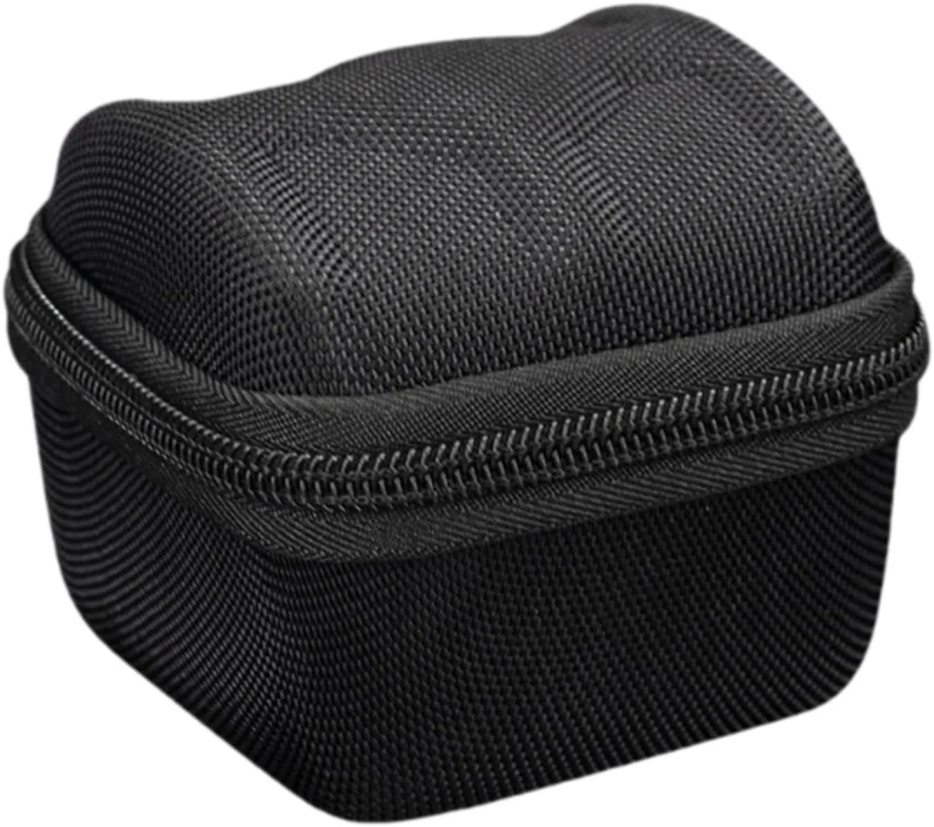 Watch Box with Foam Interior - Compact Travel Storage Case with Zipper for Men Women - Protective Organizer Holder 9x9x7.5cm