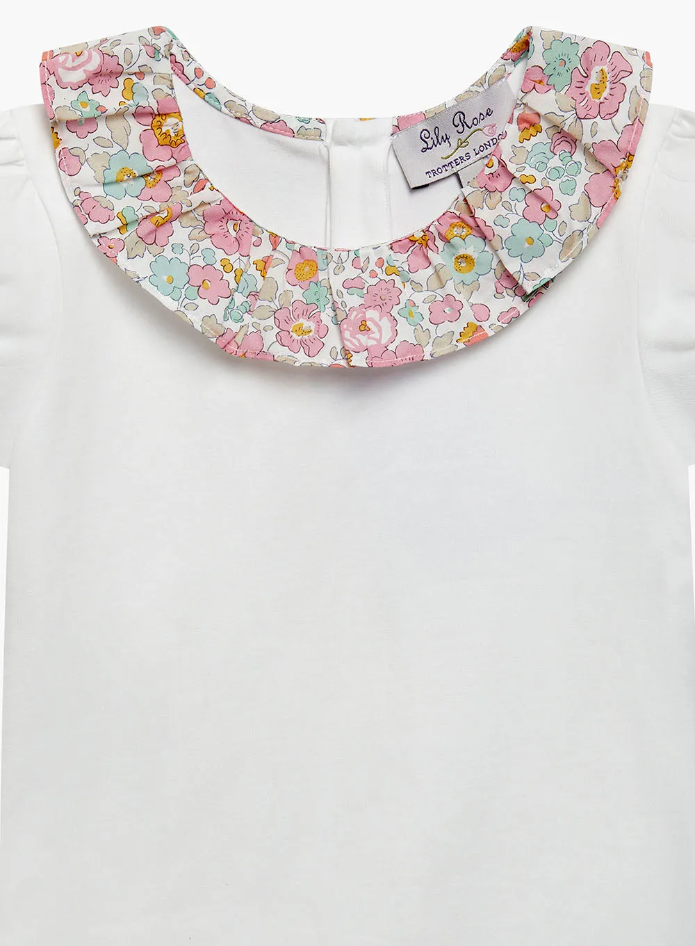 Willow Jersey Top in Coral Betsy