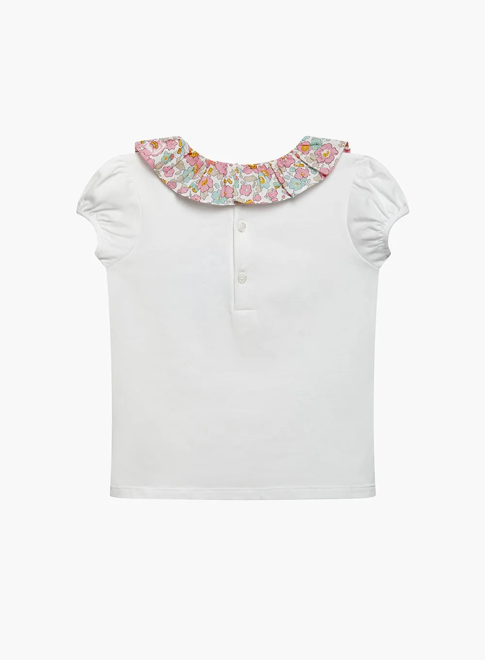 Willow Jersey Top in Coral Betsy