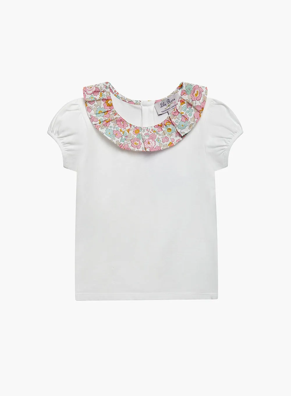 Willow Jersey Top in Coral Betsy