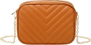 Women Messenger Bag Fashion Simple Stripe Trend Chain Shoulder Bag Purse Practical Ladies Bag