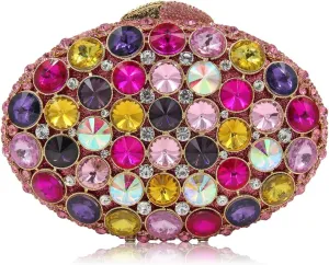 Women Rhinestones Evening Bags Elegant Clutch Purses Sparkling for Weddings Engagement Parties Prom