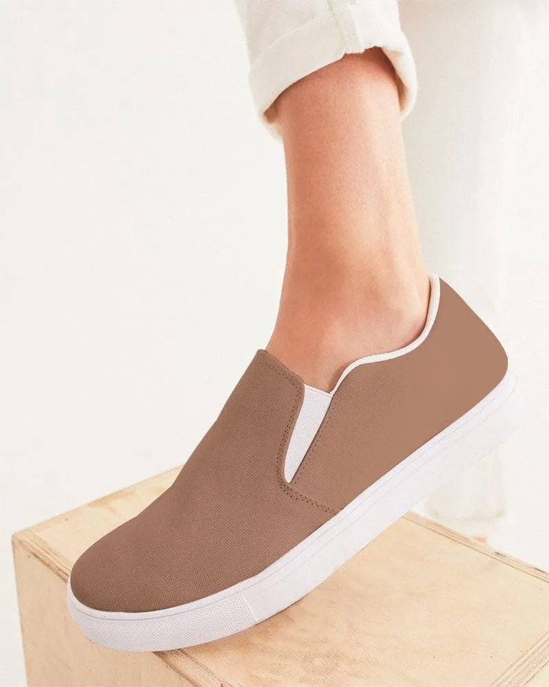 Women's Slip-On Canvas Sneaker in neutral sand