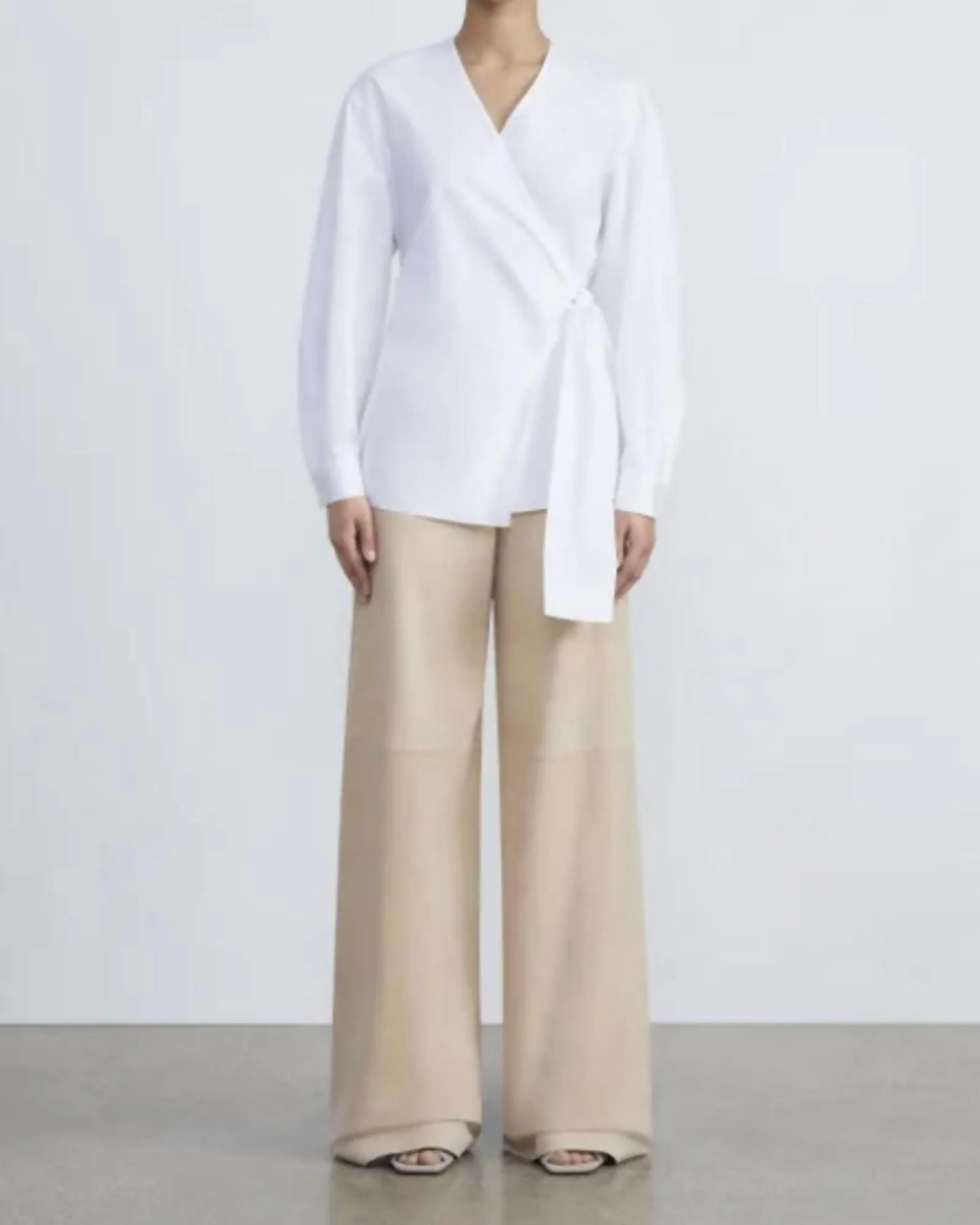 Wrap Top in White | White