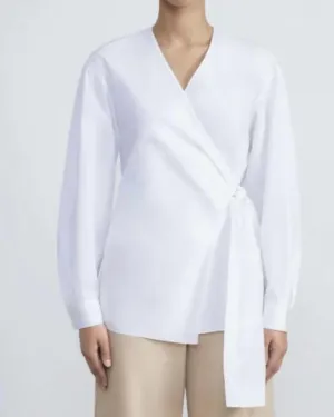Wrap Top in White | White
