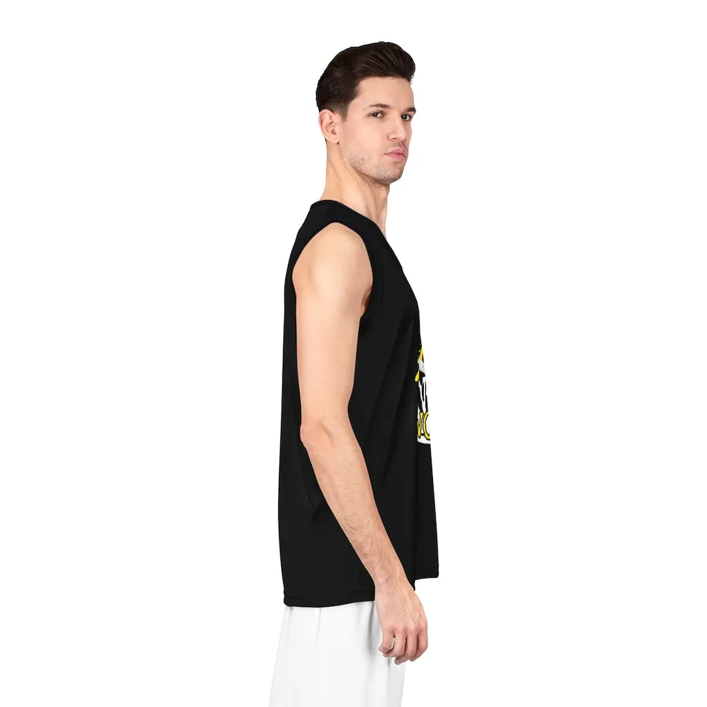 Yellow Native World Logo Basketball Jersey